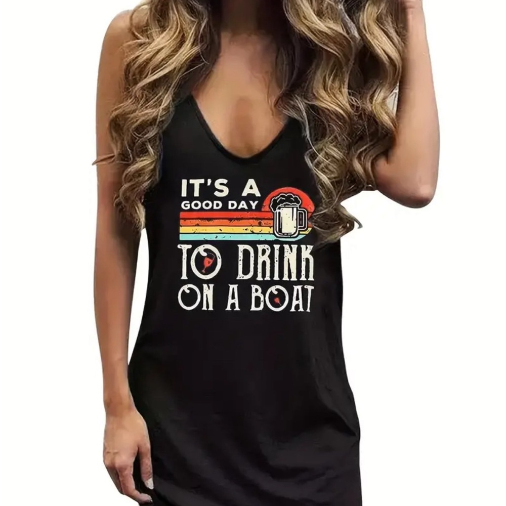 black racerback tank top long length size large (8/10)